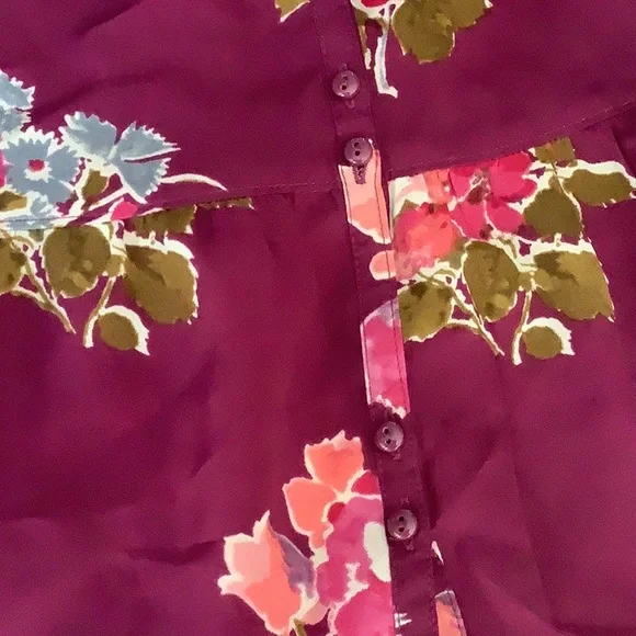 💥 American Eagle Outfitters purple gauze halter babydoll tiered dress Sz2 - Picture 13 of 16